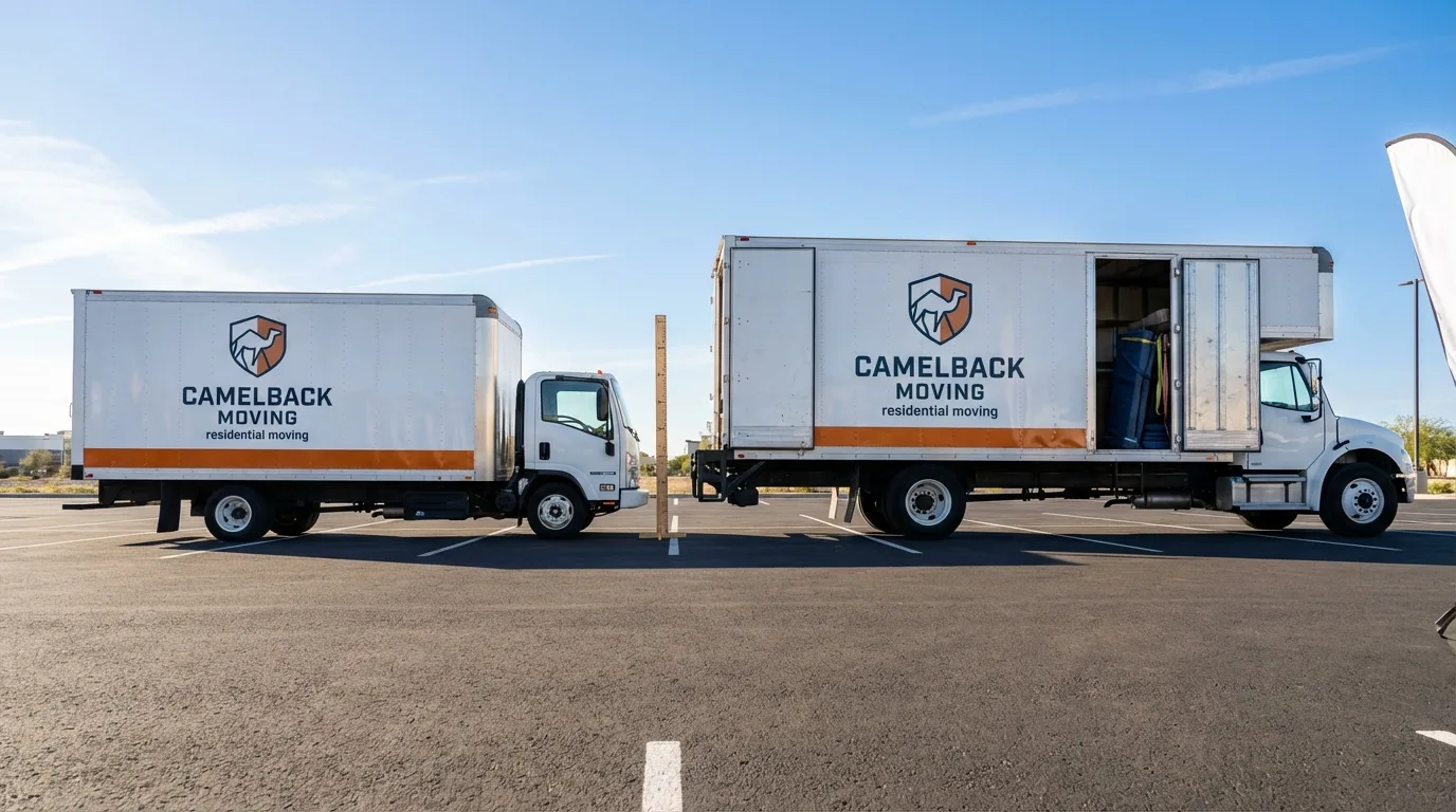 Moving truck size capacity guide in Lafayette Hill